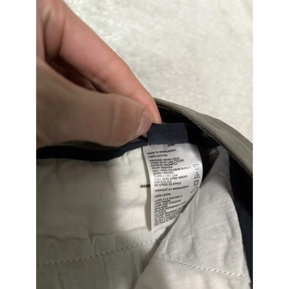 New Nautica Classic Fit Khaki Chino Shorts‎ Size 30 Balticbrow NWT